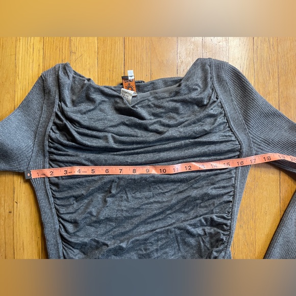 Y2K Vintage Jean Paul Gaultier Soliel Grey Knit Dress - Picture 6 of 11